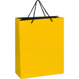 Omega Maxi Paper Gift Bag Yellow